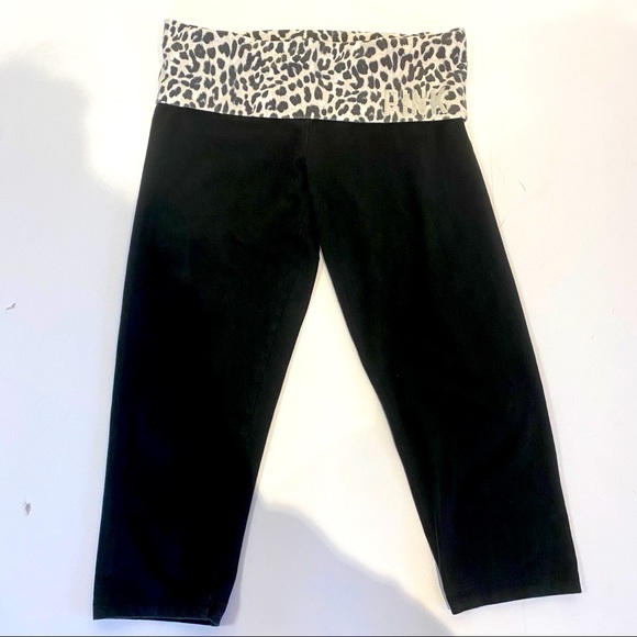 PINK Victoria's Secret Pants - Victoria’s Secret cropped yoga leggings